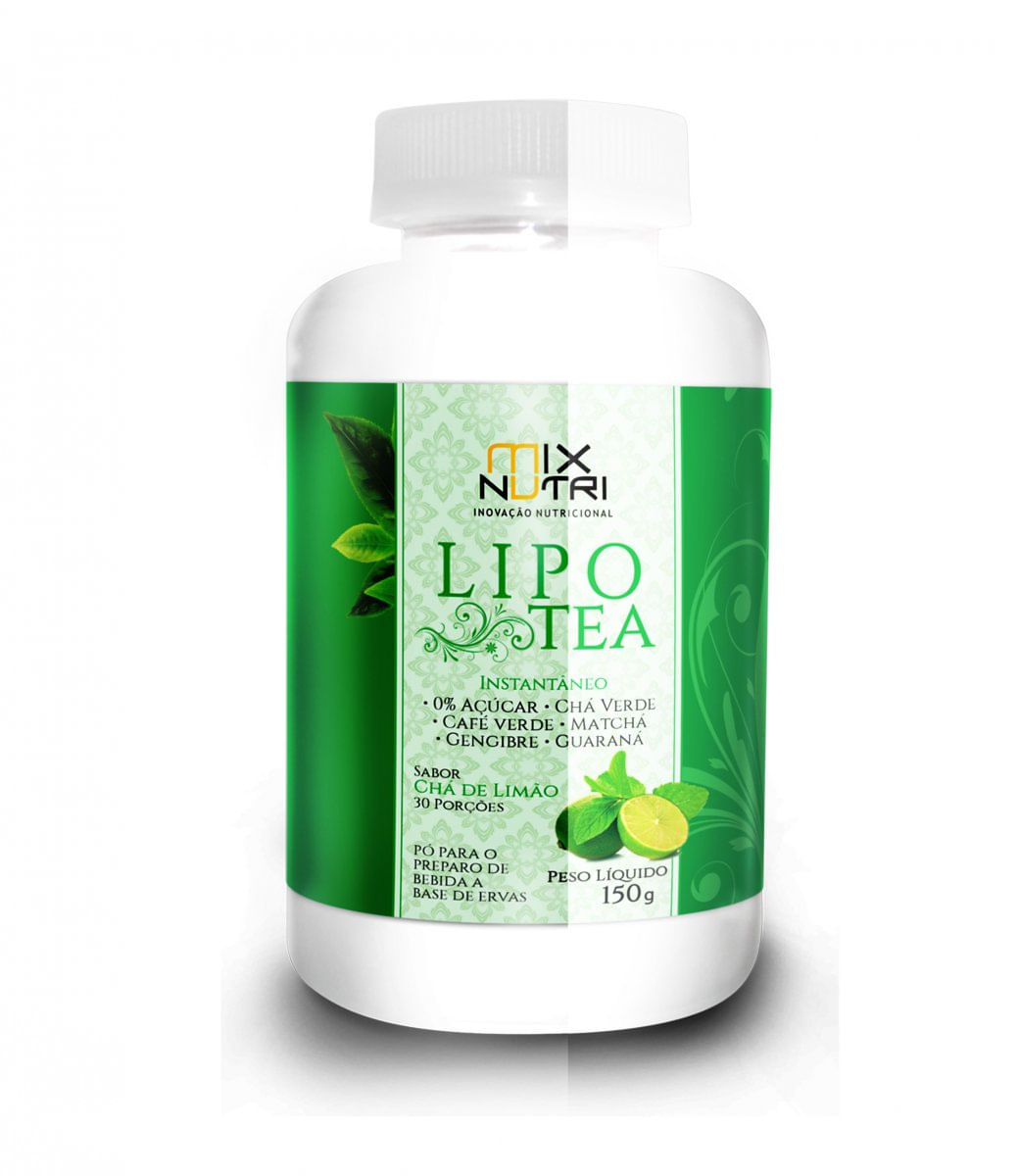 Lipo Tea Limão (150g) Mix Nutri | Madrugão Suplementos