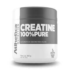 Creatina 100% Pure (300g) Atlhetica Nutrition