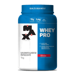 WHEY PRO (1KG) MAX TITANIUM