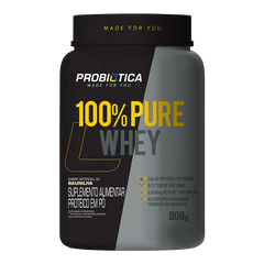 100% Pure Whey (900g) Probiótica-Baunilha (Venc. 03/08/24)