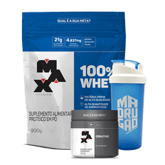 Kit Massa Muscular Max Titanium