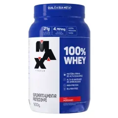 100% Whey Protein (900g) Max Titanium