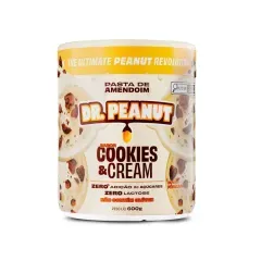 Pasta de Amendoim (600g) Dr Peanut Sabor:Cookies Venc. 31/08/25